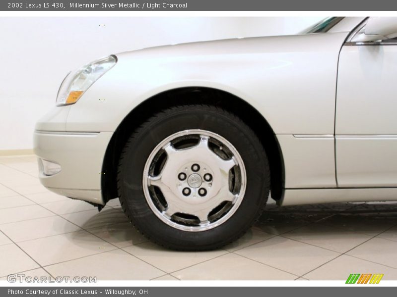 Millennium Silver Metallic / Light Charcoal 2002 Lexus LS 430