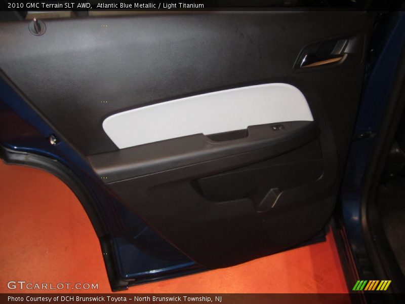 Atlantic Blue Metallic / Light Titanium 2010 GMC Terrain SLT AWD