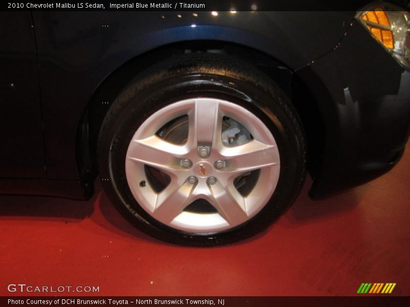Imperial Blue Metallic / Titanium 2010 Chevrolet Malibu LS Sedan