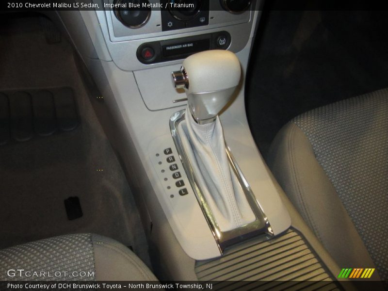 Imperial Blue Metallic / Titanium 2010 Chevrolet Malibu LS Sedan