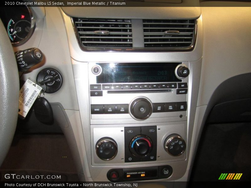 Imperial Blue Metallic / Titanium 2010 Chevrolet Malibu LS Sedan