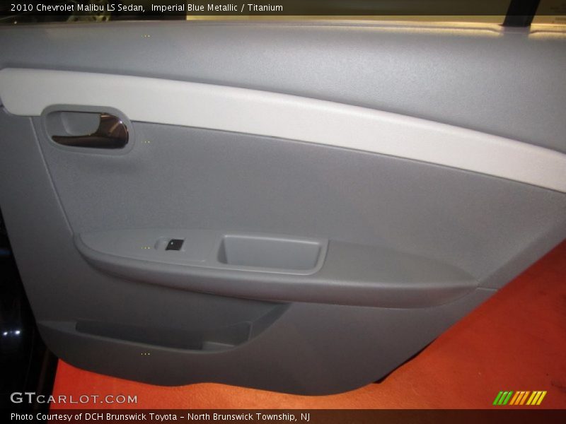 Imperial Blue Metallic / Titanium 2010 Chevrolet Malibu LS Sedan