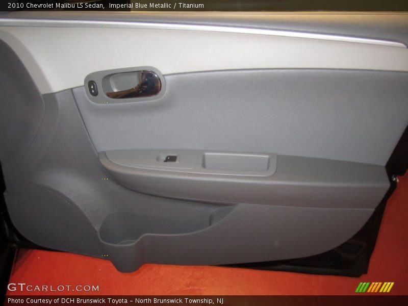 Imperial Blue Metallic / Titanium 2010 Chevrolet Malibu LS Sedan