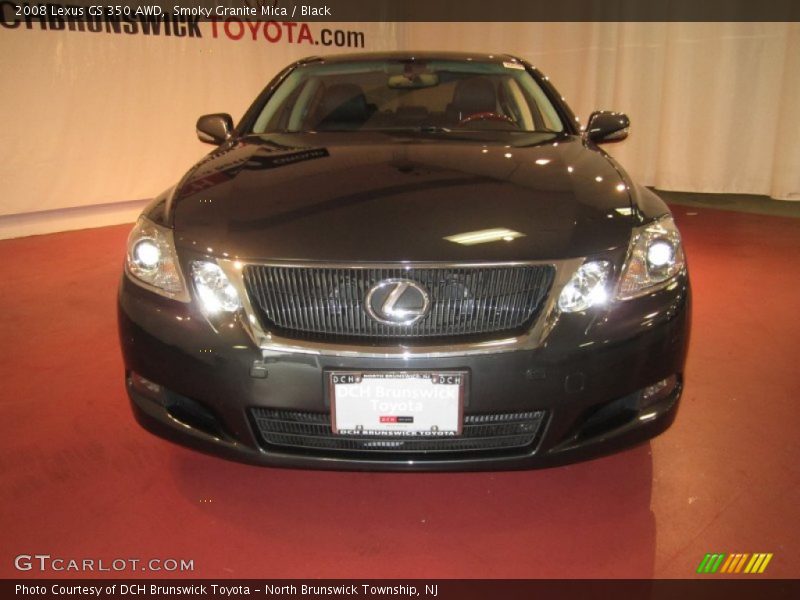Smoky Granite Mica / Black 2008 Lexus GS 350 AWD