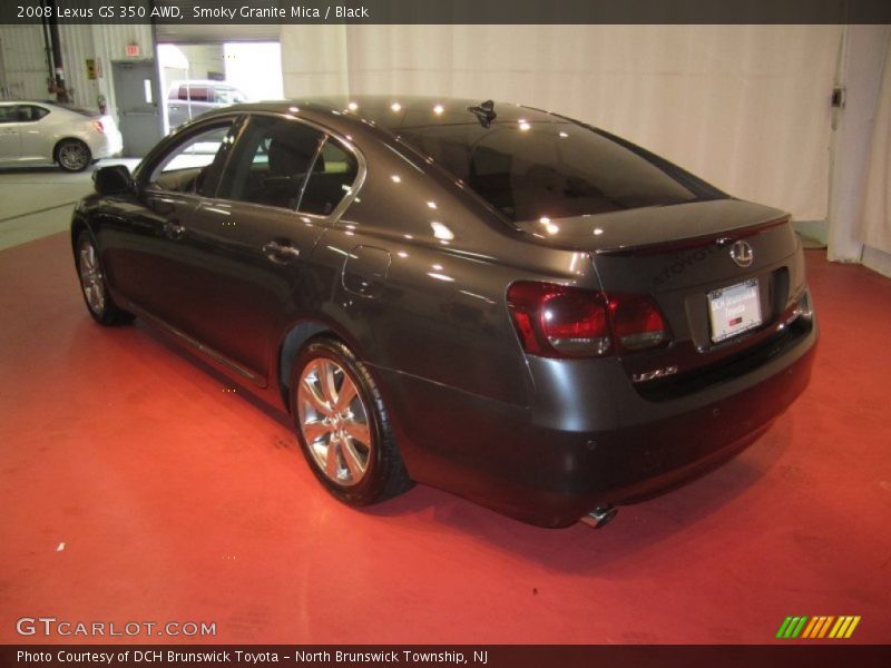 Smoky Granite Mica / Black 2008 Lexus GS 350 AWD