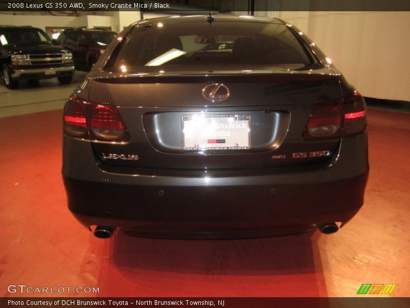 Smoky Granite Mica / Black 2008 Lexus GS 350 AWD