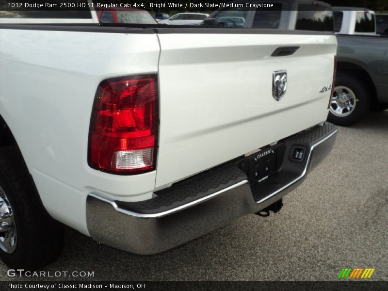 Bright White / Dark Slate/Medium Graystone 2012 Dodge Ram 2500 HD ST Regular Cab 4x4