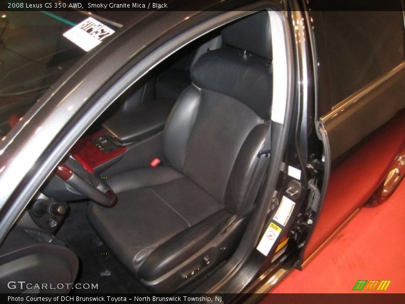 Smoky Granite Mica / Black 2008 Lexus GS 350 AWD
