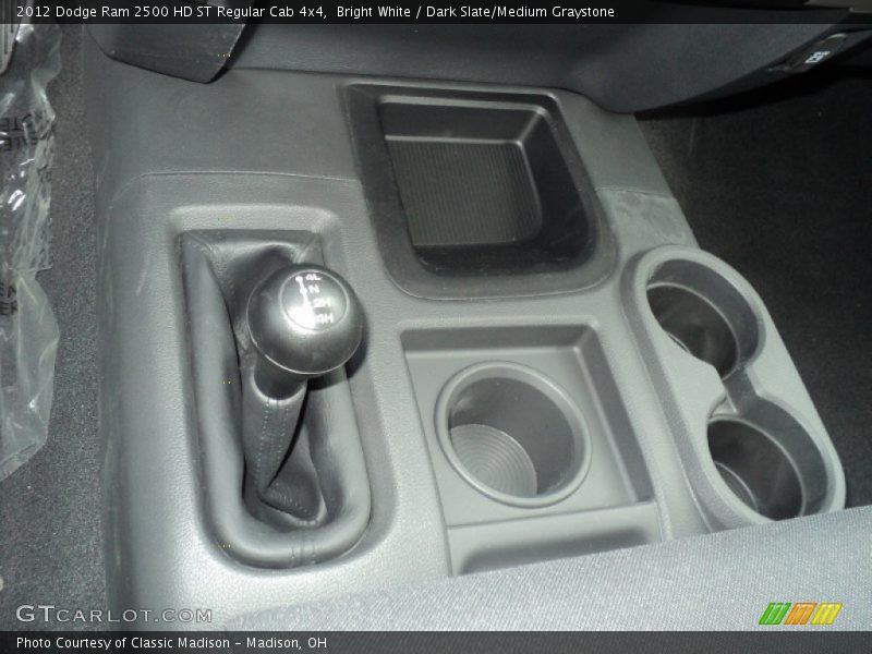 Bright White / Dark Slate/Medium Graystone 2012 Dodge Ram 2500 HD ST Regular Cab 4x4