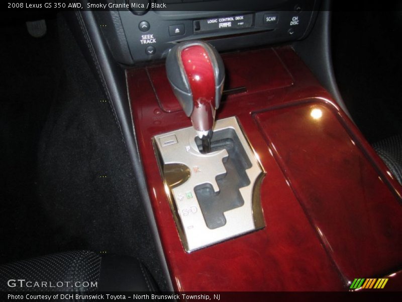 Smoky Granite Mica / Black 2008 Lexus GS 350 AWD