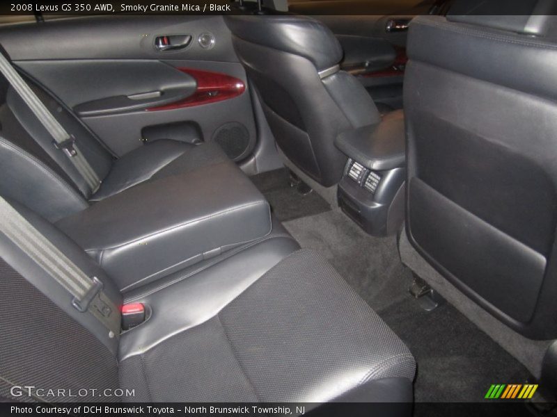 Smoky Granite Mica / Black 2008 Lexus GS 350 AWD