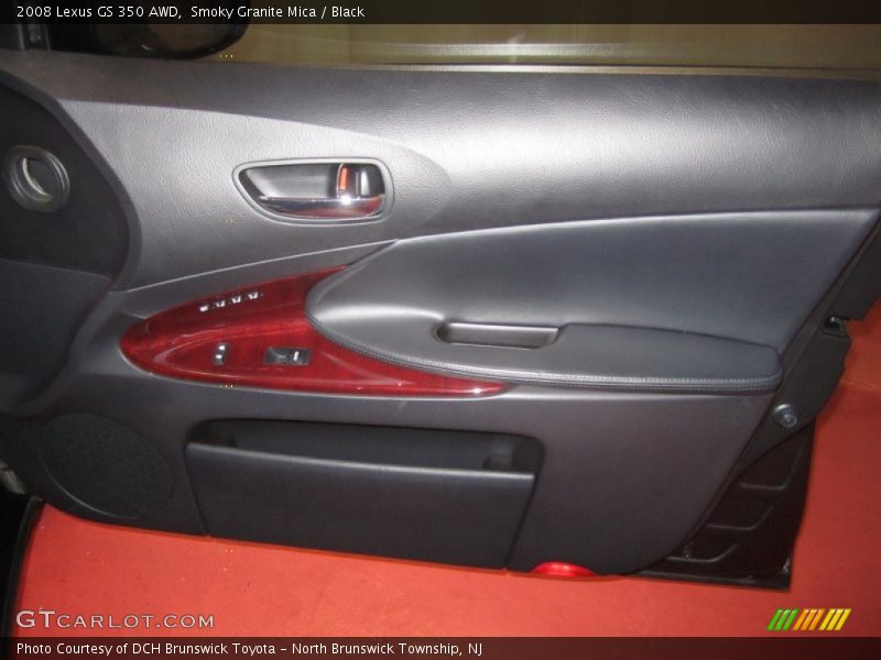 Smoky Granite Mica / Black 2008 Lexus GS 350 AWD
