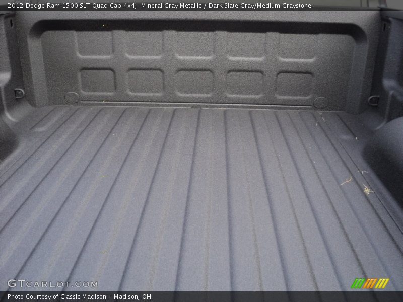 Mineral Gray Metallic / Dark Slate Gray/Medium Graystone 2012 Dodge Ram 1500 SLT Quad Cab 4x4