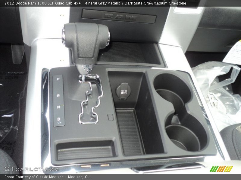  2012 Ram 1500 SLT Quad Cab 4x4 6 Speed Automatic Shifter