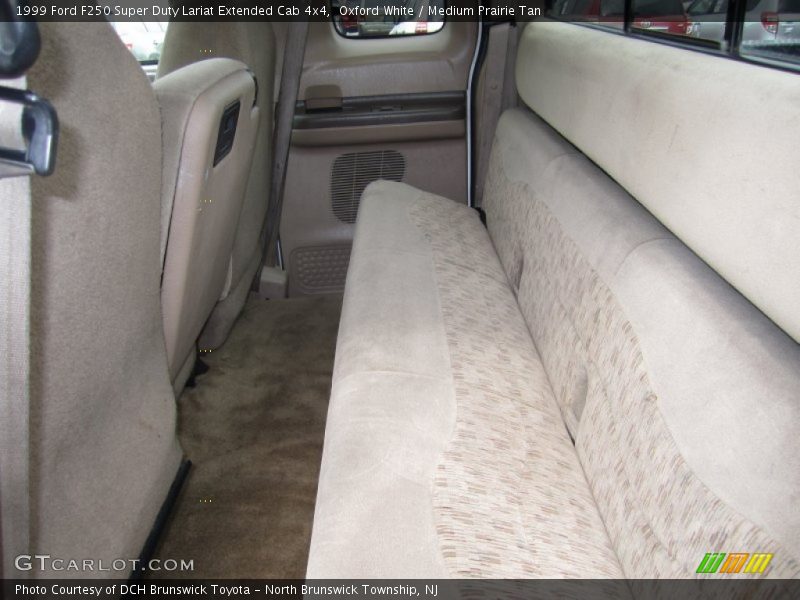 Oxford White / Medium Prairie Tan 1999 Ford F250 Super Duty Lariat Extended Cab 4x4