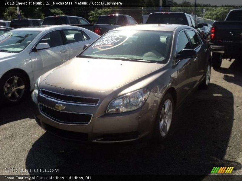 Mocha Steel Metallic / Cocoa/Cashmere 2012 Chevrolet Malibu LS