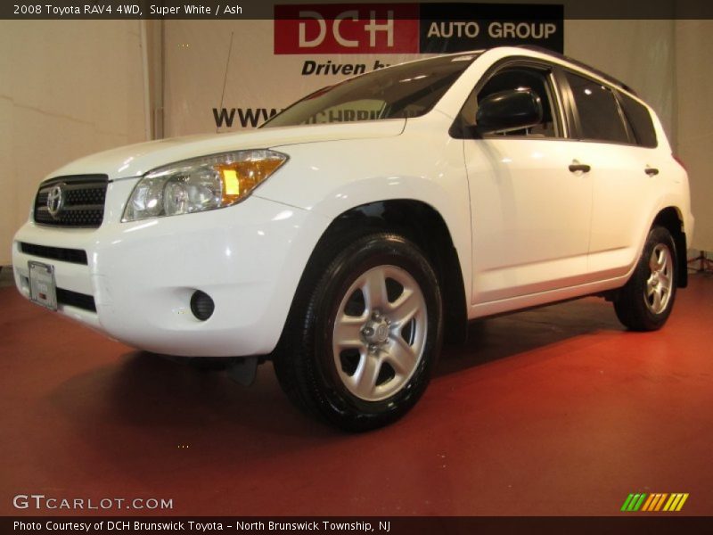 Super White / Ash 2008 Toyota RAV4 4WD