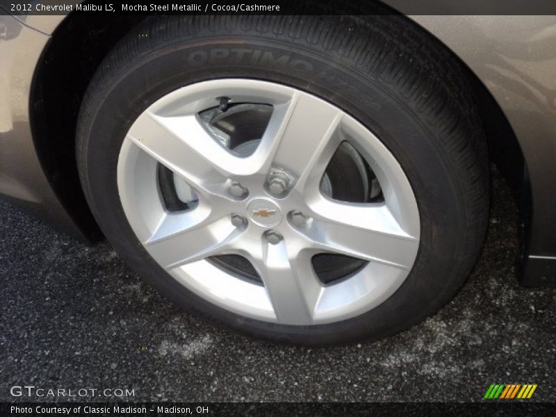Mocha Steel Metallic / Cocoa/Cashmere 2012 Chevrolet Malibu LS