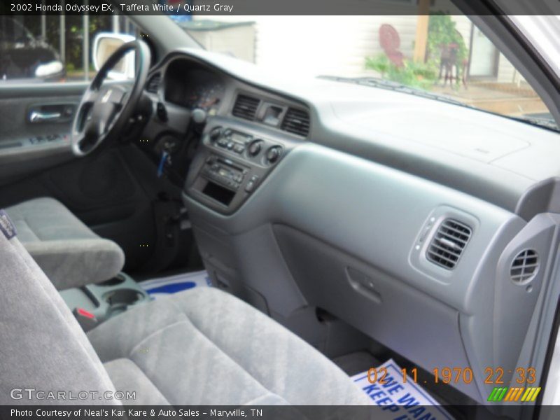 Taffeta White / Quartz Gray 2002 Honda Odyssey EX