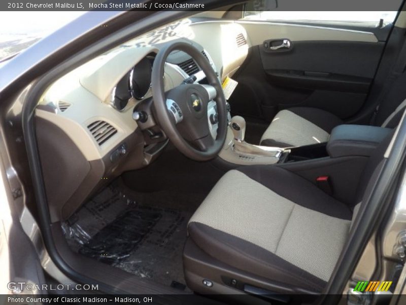 Mocha Steel Metallic / Cocoa/Cashmere 2012 Chevrolet Malibu LS