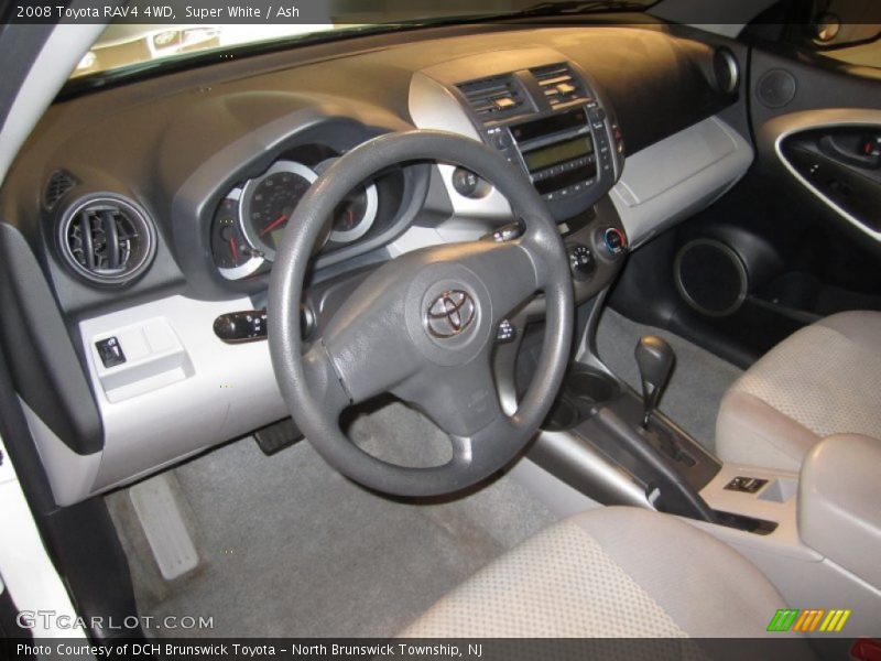 Super White / Ash 2008 Toyota RAV4 4WD
