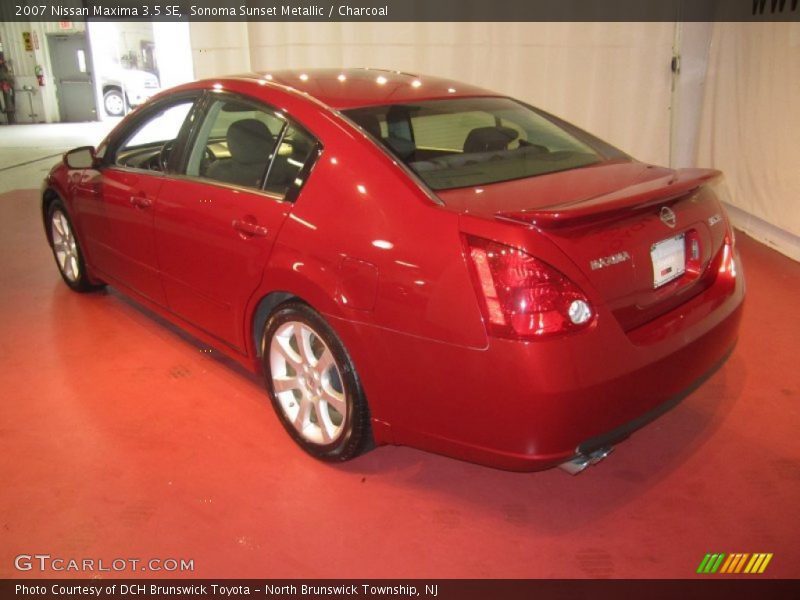 Sonoma Sunset Metallic / Charcoal 2007 Nissan Maxima 3.5 SE