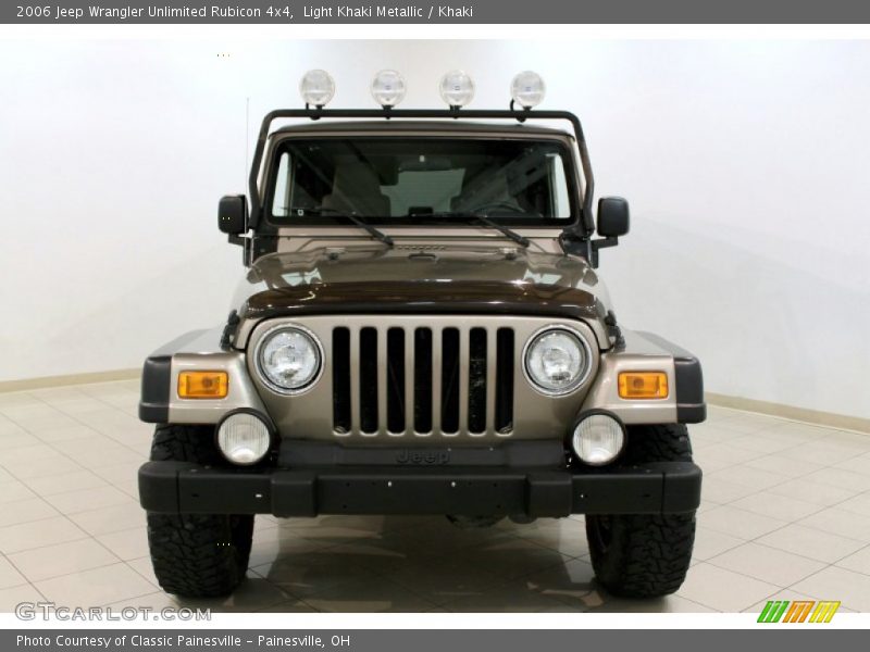 Light Khaki Metallic / Khaki 2006 Jeep Wrangler Unlimited Rubicon 4x4