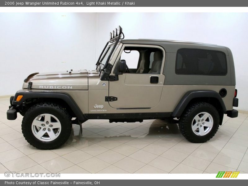  2006 Wrangler Unlimited Rubicon 4x4 Light Khaki Metallic