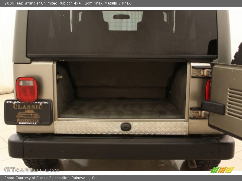 Light Khaki Metallic / Khaki 2006 Jeep Wrangler Unlimited Rubicon 4x4