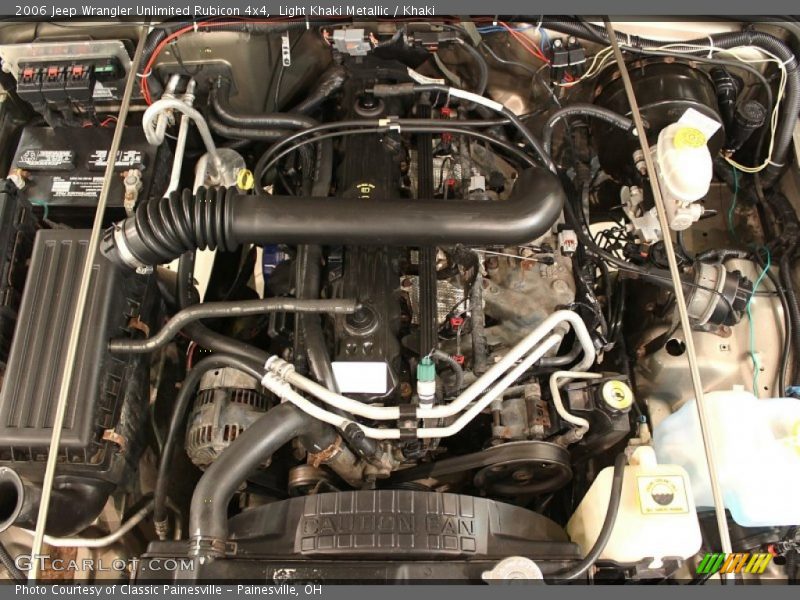  2006 Wrangler Unlimited Rubicon 4x4 Engine - 4.0 Liter OHV 12V Inline 6 Cylinder