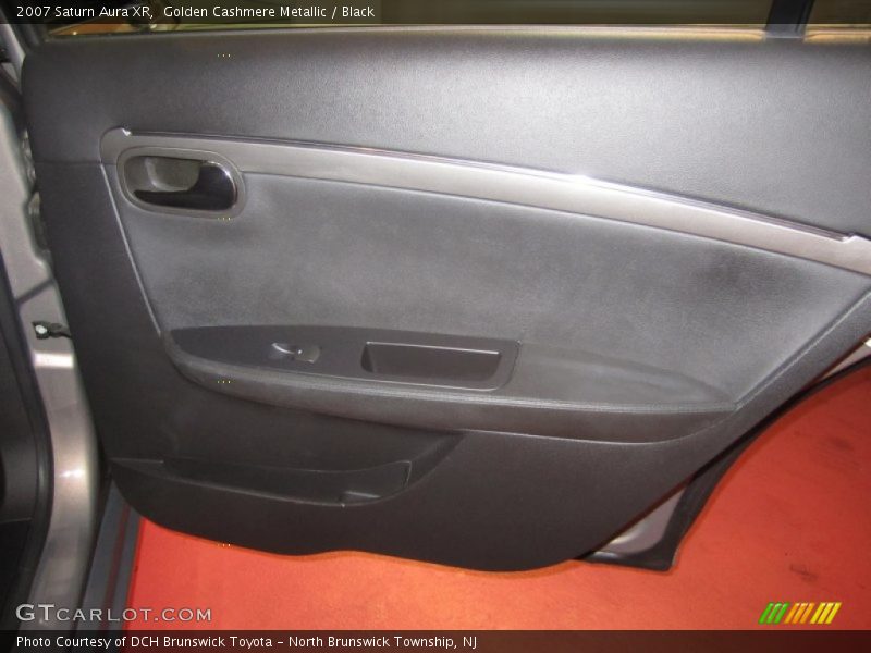 Golden Cashmere Metallic / Black 2007 Saturn Aura XR
