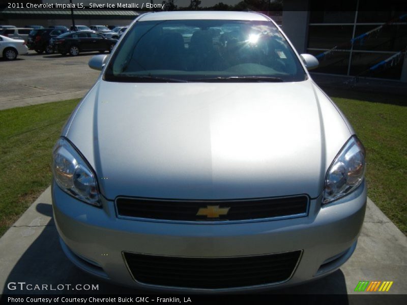 Silver Ice Metallic / Ebony 2011 Chevrolet Impala LS