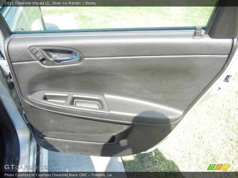 Silver Ice Metallic / Ebony 2011 Chevrolet Impala LS