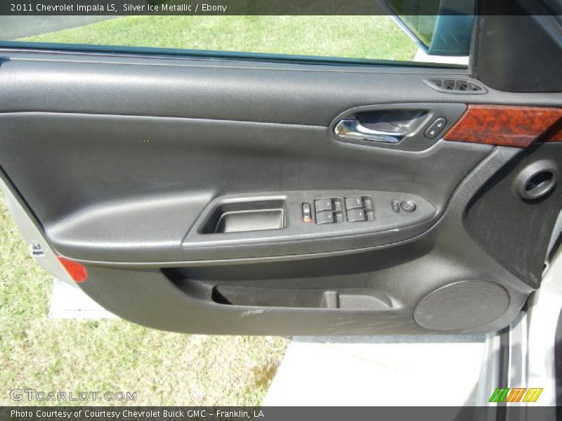 Silver Ice Metallic / Ebony 2011 Chevrolet Impala LS