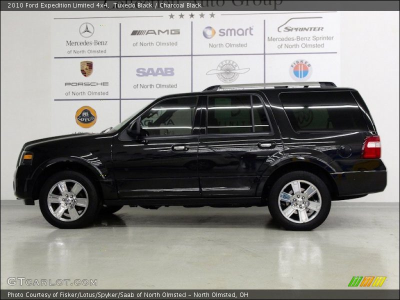Tuxedo Black / Charcoal Black 2010 Ford Expedition Limited 4x4