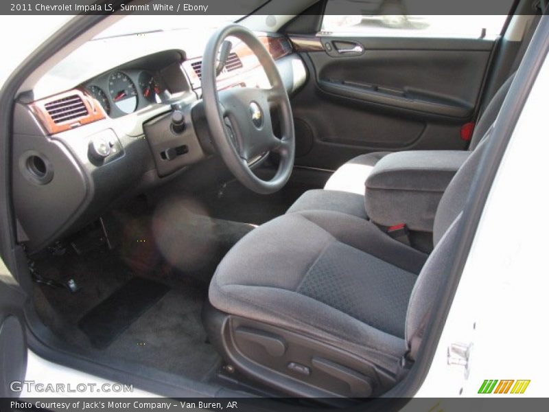 Summit White / Ebony 2011 Chevrolet Impala LS