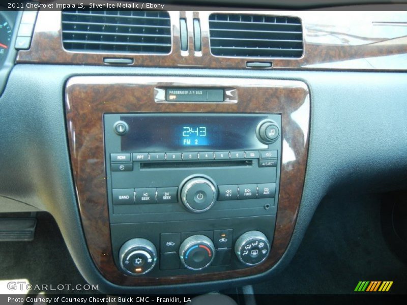 Silver Ice Metallic / Ebony 2011 Chevrolet Impala LS