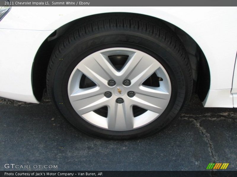 Summit White / Ebony 2011 Chevrolet Impala LS