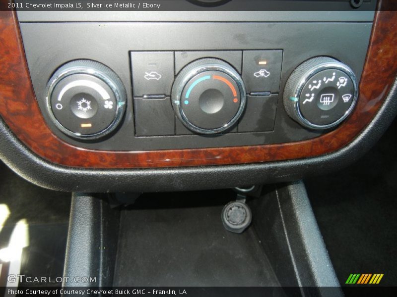 Silver Ice Metallic / Ebony 2011 Chevrolet Impala LS