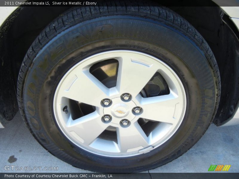 Silver Ice Metallic / Ebony 2011 Chevrolet Impala LS