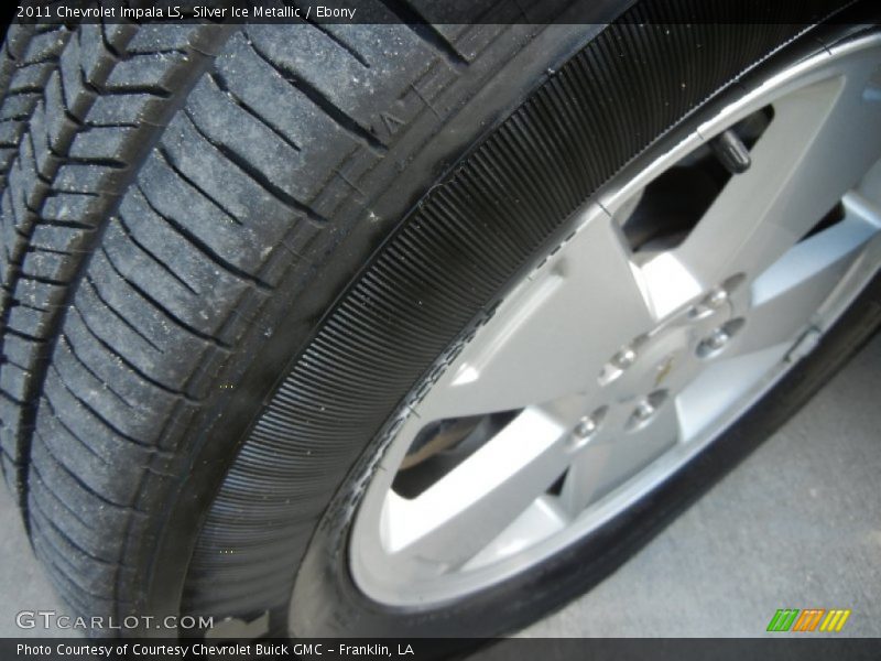 Silver Ice Metallic / Ebony 2011 Chevrolet Impala LS