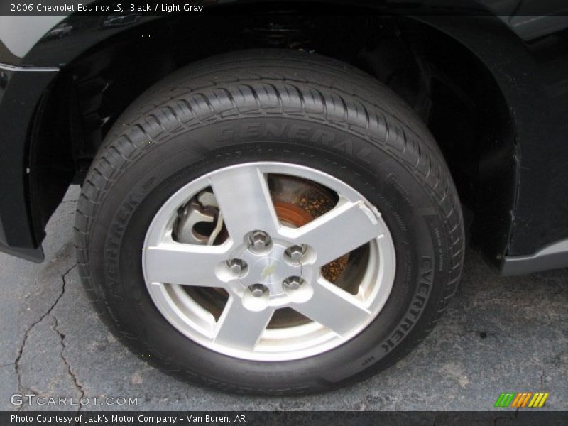 Black / Light Gray 2006 Chevrolet Equinox LS