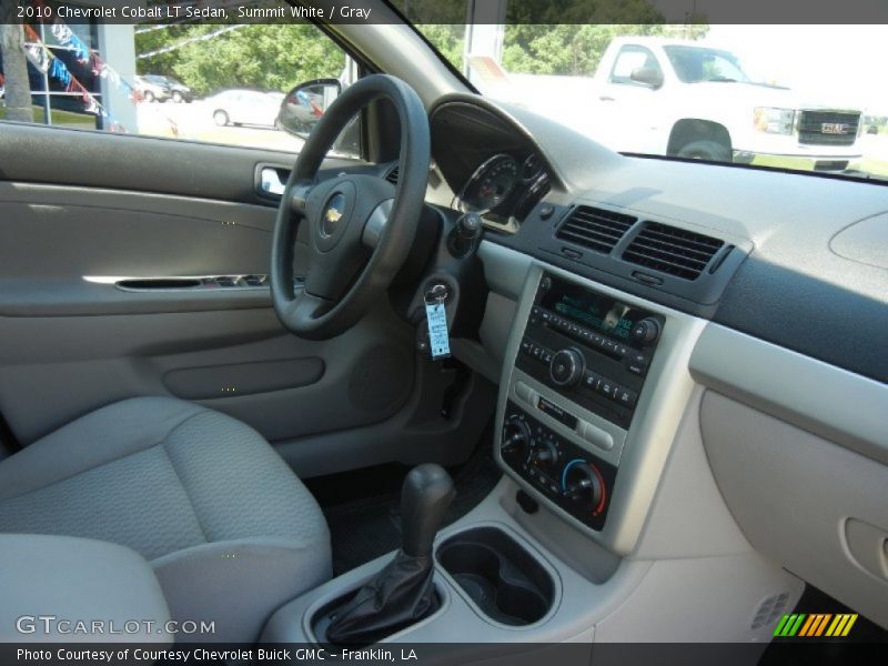 Summit White / Gray 2010 Chevrolet Cobalt LT Sedan