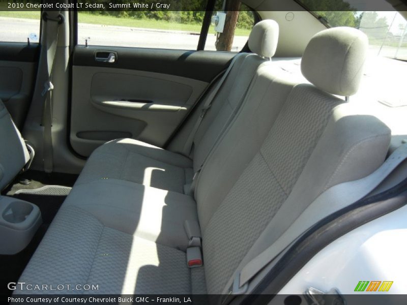 Summit White / Gray 2010 Chevrolet Cobalt LT Sedan
