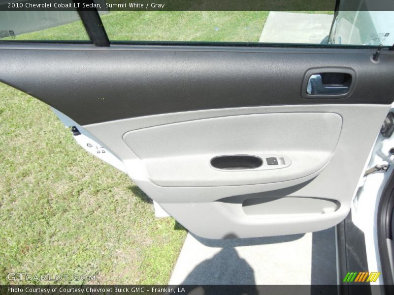 Summit White / Gray 2010 Chevrolet Cobalt LT Sedan