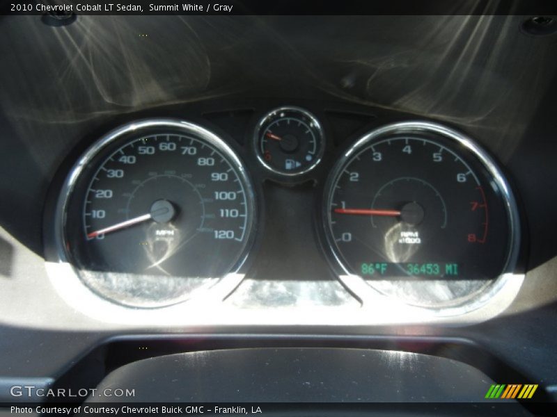 Summit White / Gray 2010 Chevrolet Cobalt LT Sedan