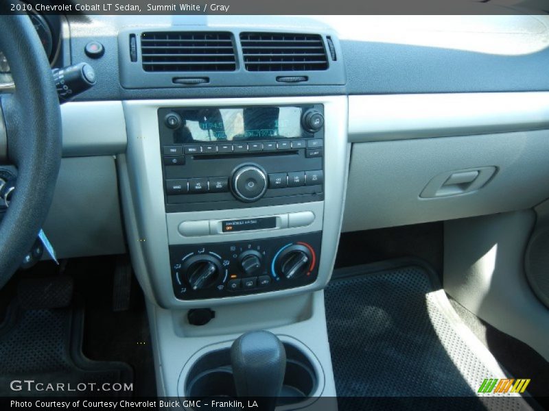 Summit White / Gray 2010 Chevrolet Cobalt LT Sedan