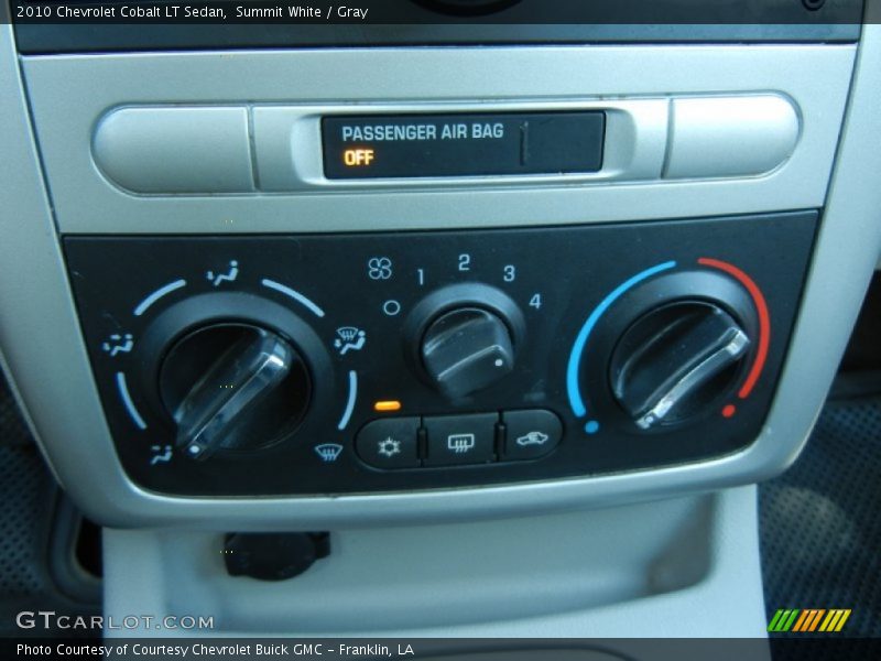 Summit White / Gray 2010 Chevrolet Cobalt LT Sedan