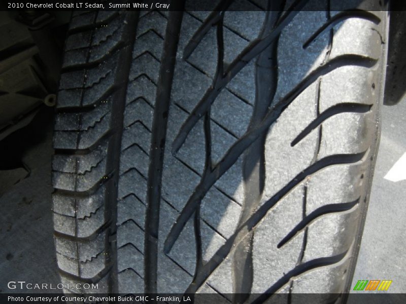 Summit White / Gray 2010 Chevrolet Cobalt LT Sedan