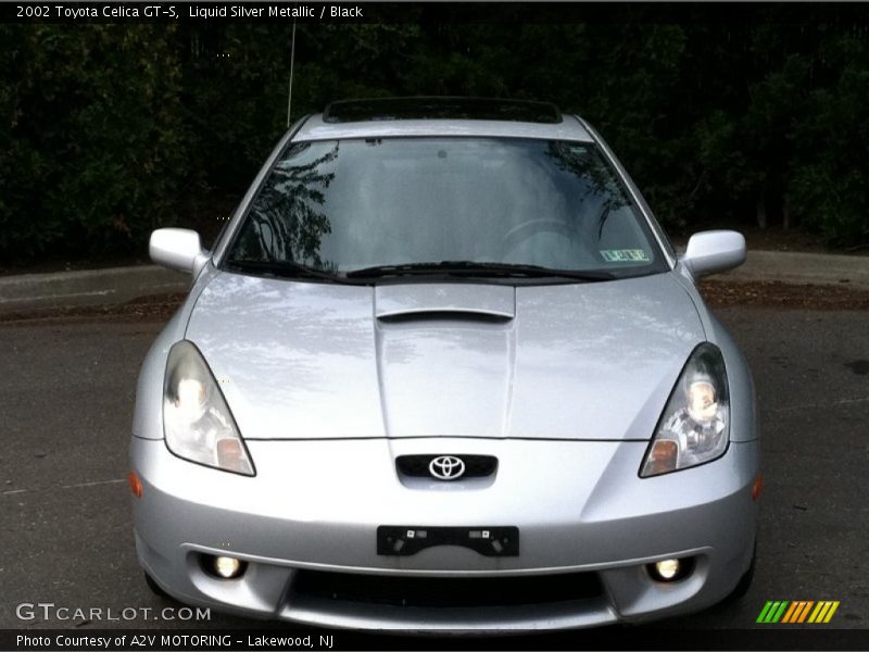 Liquid Silver Metallic / Black 2002 Toyota Celica GT-S
